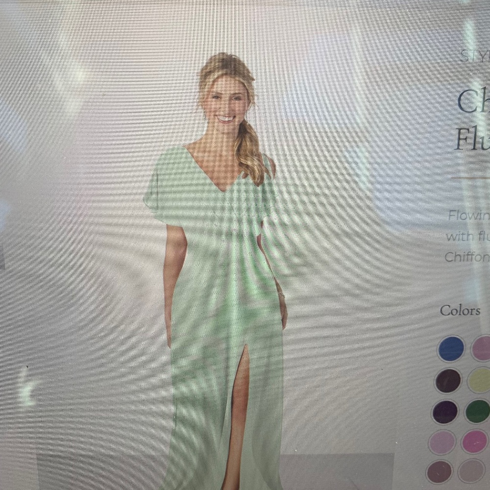 Morilee  Bridesmaid Dress  Sea Glass size 2